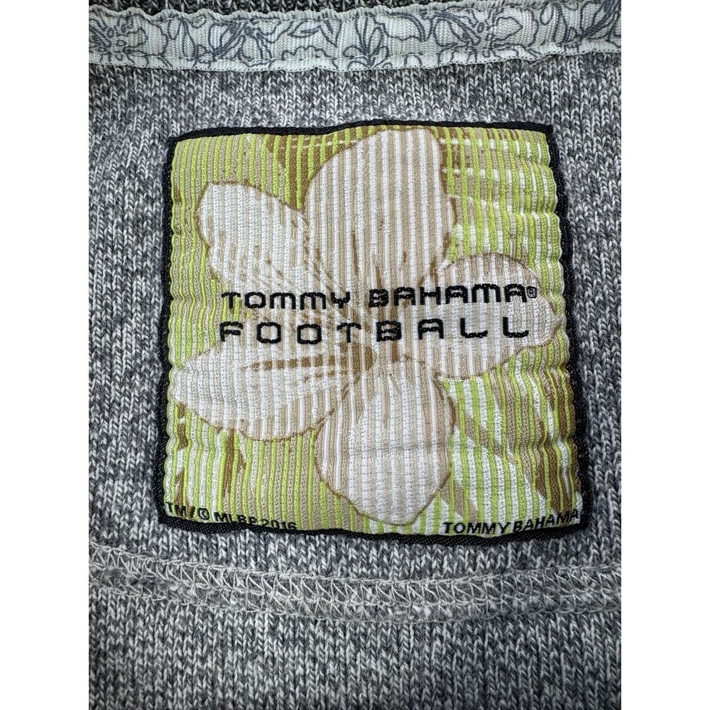 Tommy Bahama Womens Baltimore Ravens Pullover S Gray Cozy Game Day Tailgate Boho - Picture 5 of 12